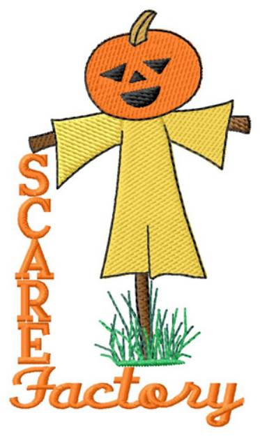 Picture of Scare Factory Machine Embroidery Design