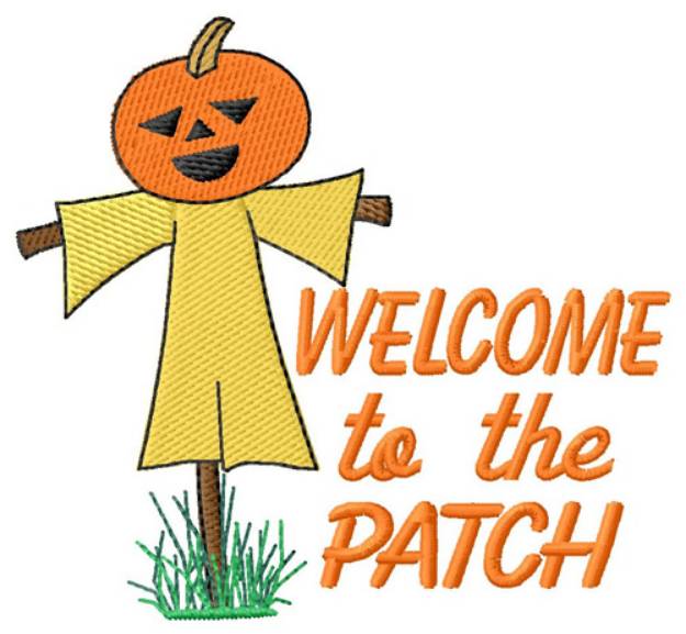 Picture of Welcome To The Patch Machine Embroidery Design