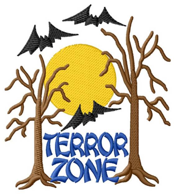 Picture of Terror Zone Machine Embroidery Design