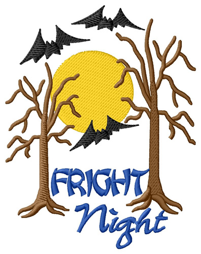 Fright Night Machine Embroidery Design