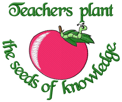 Seeds Of Knowledge Machine Embroidery Design