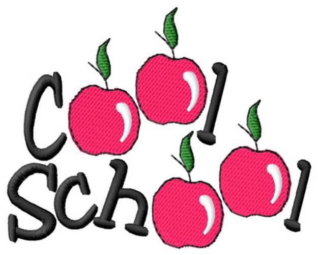 Picture of Cool School Machine Embroidery Design