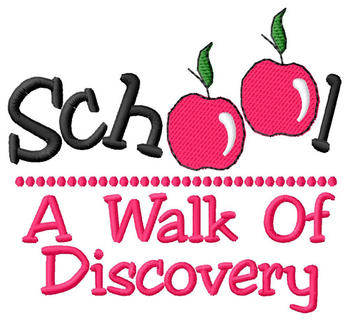 A Walk Of Discovery Machine Embroidery Design