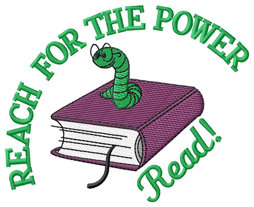 Reach For The Power Machine Embroidery Design