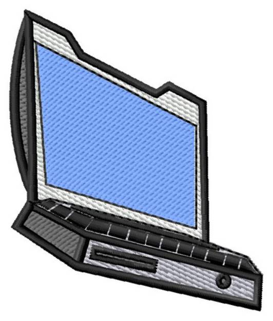 Picture of Laptop Machine Embroidery Design