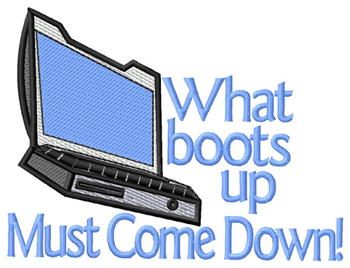 What Boots Up Machine Embroidery Design