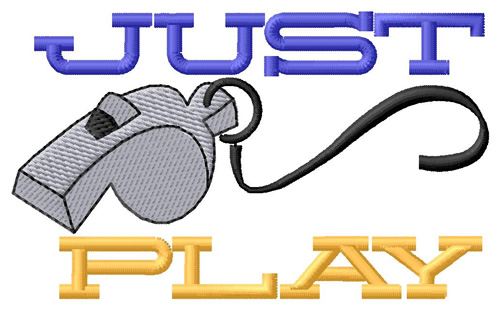 Just Play Machine Embroidery Design