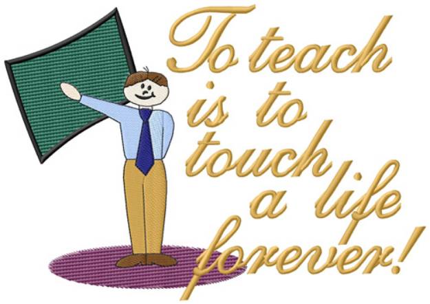 Picture of Touch A Life Machine Embroidery Design