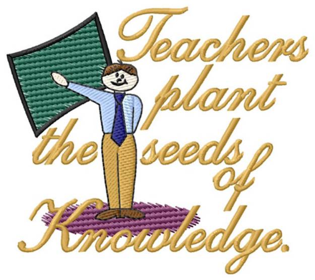 Picture of Seeds Of Knowledge Machine Embroidery Design