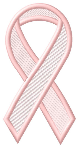 Pink Ribbon Machine Embroidery Design
