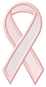 Picture of Pink Ribbon Machine Embroidery Design