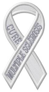 Picture of Cure Multiple Sclerosis Machine Embroidery Design