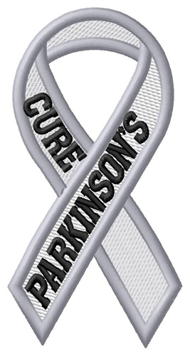 Cure Parkinsons Machine Embroidery Design