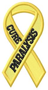 Picture of Cure Paralysis Machine Embroidery Design