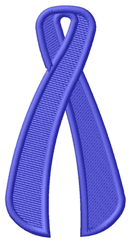 Blue Ribbon Machine Embroidery Design
