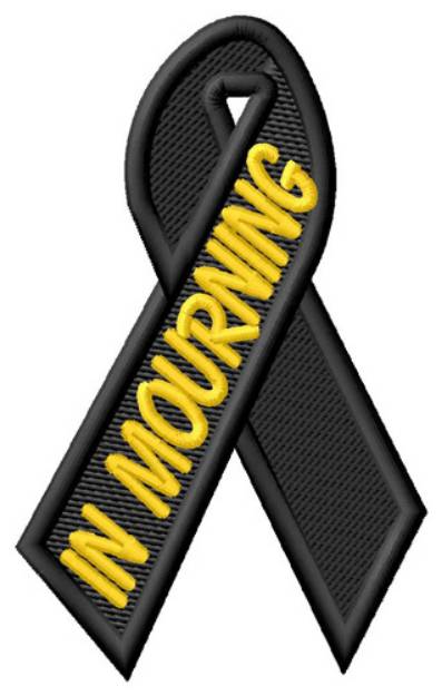 Picture of In Mourning Machine Embroidery Design