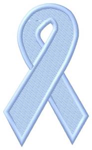 Picture of Light Blue Ribbon Machine Embroidery Design