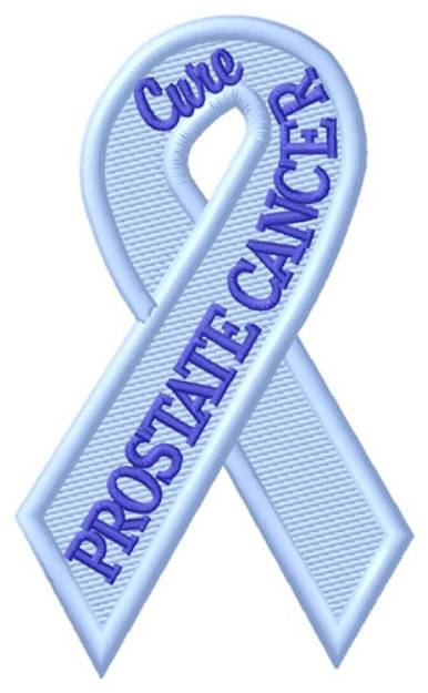 Picture of Cure Prostate Cancer Machine Embroidery Design