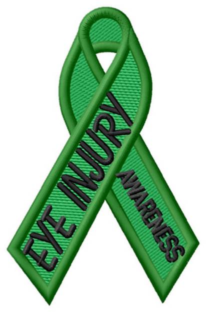 Picture of Eye Injury Awareness Machine Embroidery Design