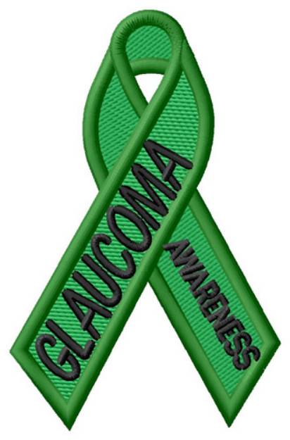 Picture of Glaucoma Awareness Machine Embroidery Design
