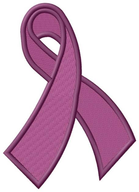 Picture of Burgundy Ribbon Machine Embroidery Design
