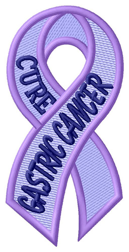 Cure Gastric Cancer Machine Embroidery Design