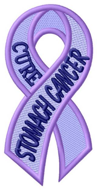 Picture of Cure Stomach Cancer Machine Embroidery Design