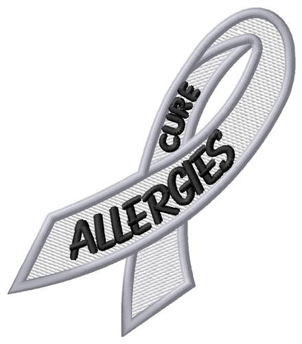 Cure Alllergies Machine Embroidery Design
