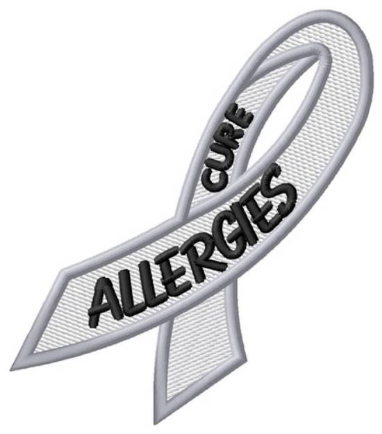 Picture of Cure Alllergies Machine Embroidery Design