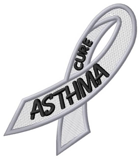 Picture of Cure Asthma Machine Embroidery Design