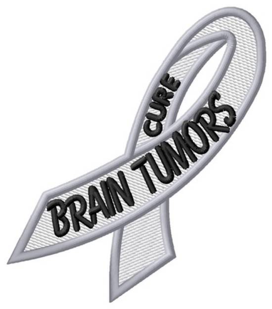 Picture of Cure Brain Tumors Machine Embroidery Design
