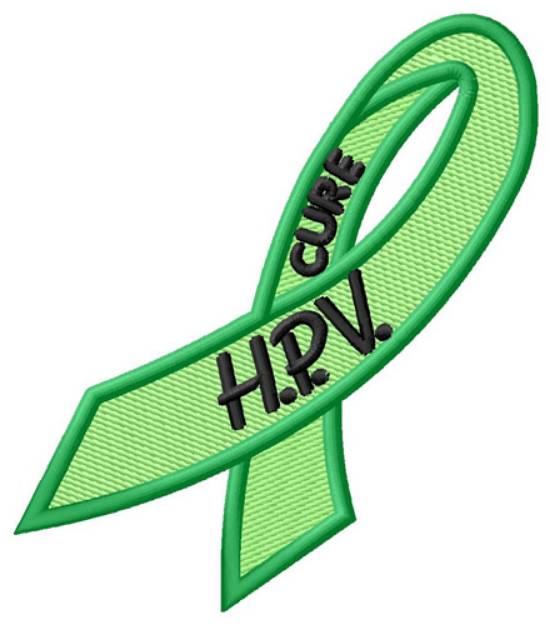 Picture of Cure H.P.V. Machine Embroidery Design
