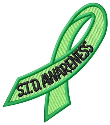 S.T.D. Awareness Machine Embroidery Design