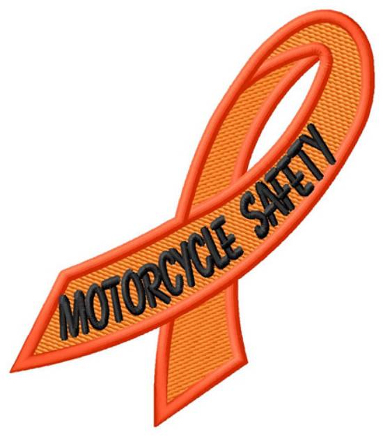Picture of Motorcycle Safety Machine Embroidery Design