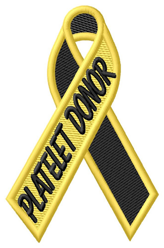 Platelet Donor Machine Embroidery Design