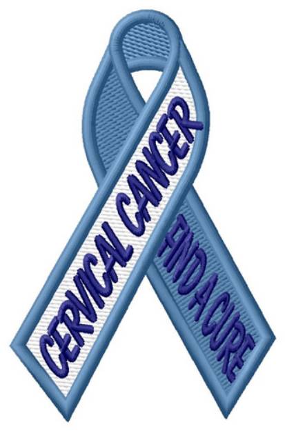 Picture of Cervical Cancer Machine Embroidery Design