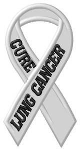 Picture of Cure Lung Cancer Machine Embroidery Design