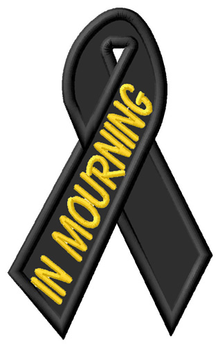 In Mourning Machine Embroidery Design