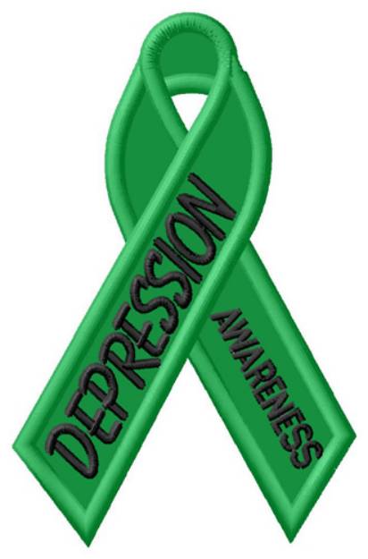 Picture of Depression Awareness Machine Embroidery Design