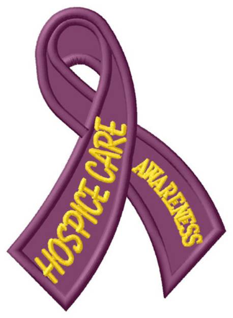 Picture of Hospice Care Awareness Machine Embroidery Design