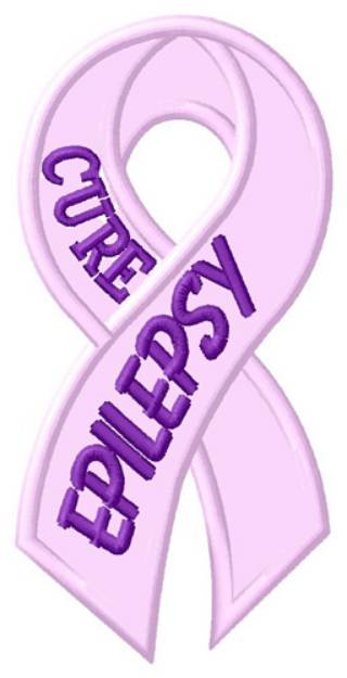 Picture of Cure Epilepsy Machine Embroidery Design
