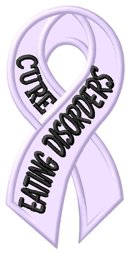 Cure Eating Disorders Machine Embroidery Design
