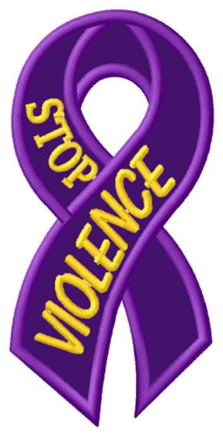 Picture of Stop Violence Machine Embroidery Design
