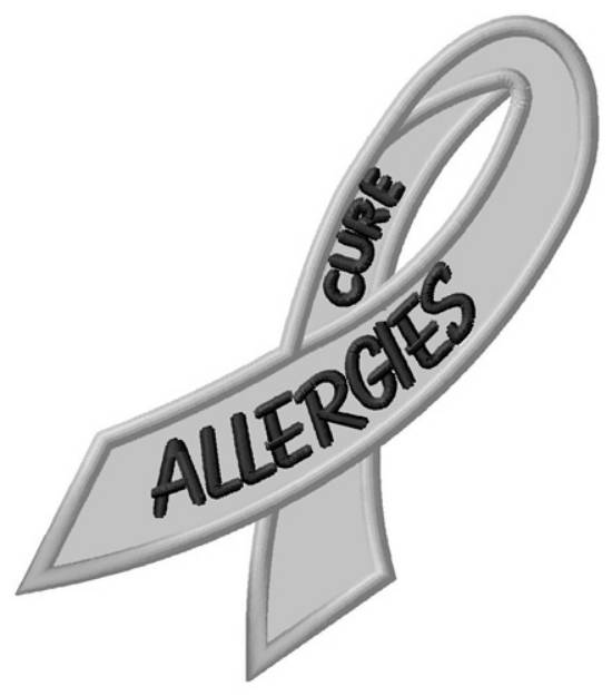 Picture of Cure Allergies Machine Embroidery Design