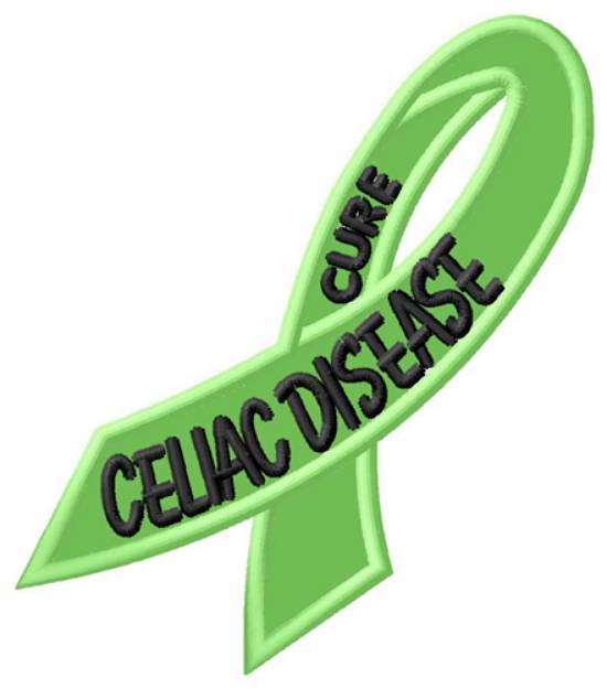 Picture of Cure Celiac Disease Machine Embroidery Design