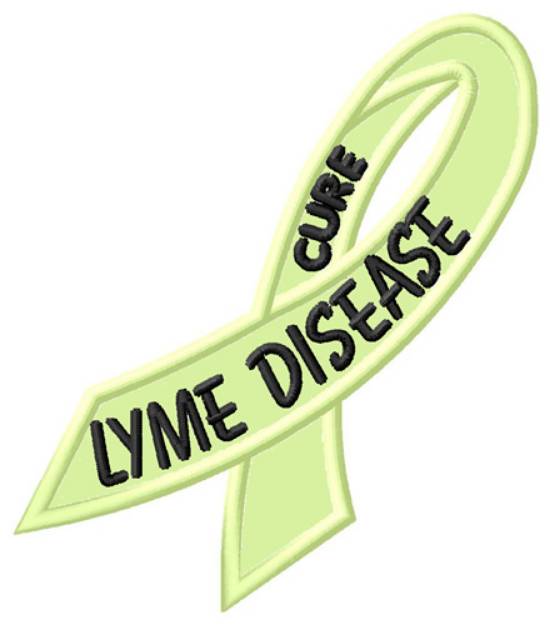 Picture of Cure Lyme Disease Machine Embroidery Design