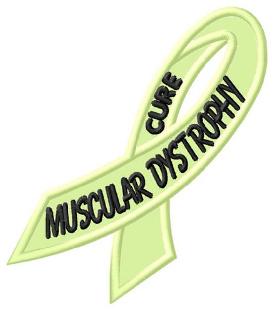 Picture of Cure Muscular Dystrophy Machine Embroidery Design