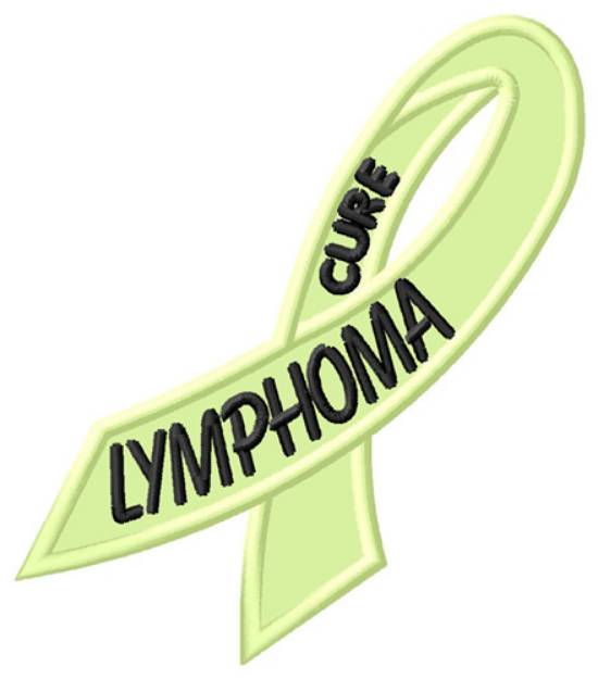 Picture of Cure Lymphoma Machine Embroidery Design