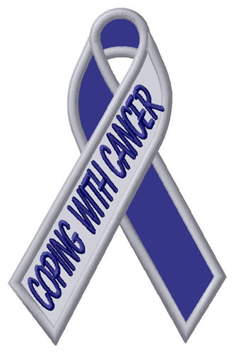 Coping With Cancer Machine Embroidery Design