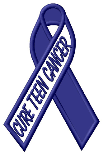 Cure Teen Cancer Machine Embroidery Design
